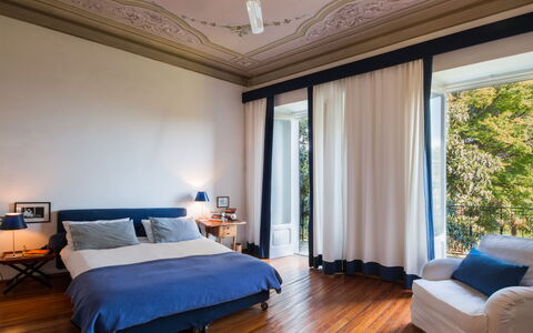 Romantica 16: Interior Design, Möbel, Bett, Schlafzimmer, Fussboden, Holz, Flooring, Bedding, Zimmer, Bettdecke