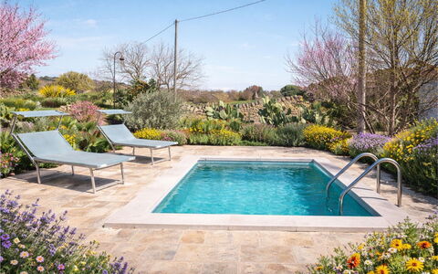 Trulli al Verde Viburno: Schwimmbad, Garten, Strauch, Landscaping, Gartenmöbel, Water Feature, Hinterhof, Schatten, Flagstone