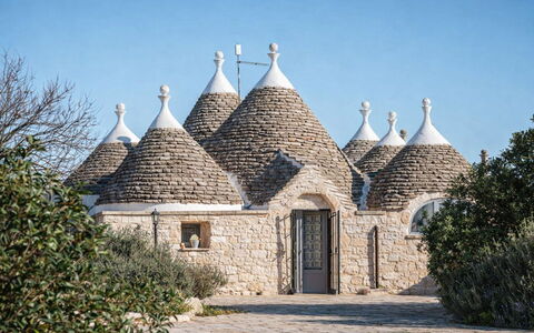 Trulli al Verde Viburno: Kuppel, Kuppel