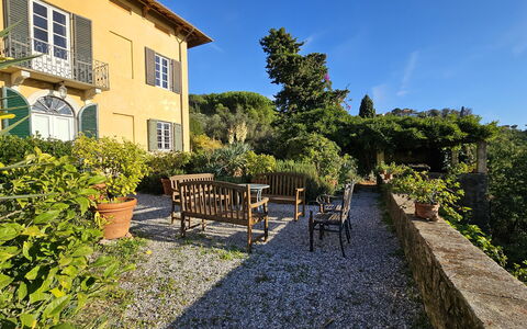 Villa Il Torrazzo, Vista Mare, Massarosa: Vegetation, Strauch, Grundstueck, Zuhause, Ground, Garten, Estate, Frühling, Hütte, Landscaping