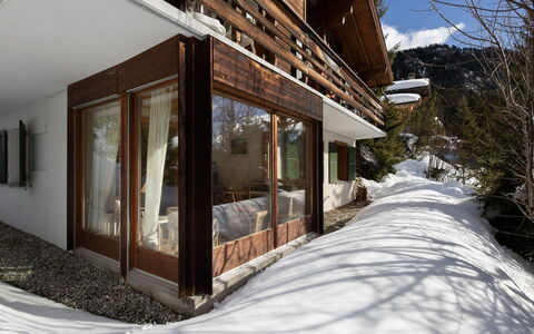 Veni, Vidi, Mansi: Holz, Die Architektur, Zuhause, Hütte, Einfrieren, Schnee, Winter, Abstellgleis, Schatten, Balkon