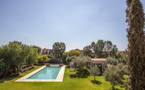 Villa Elio: Baum, Schwimmbad, Strauch, Garten, Estate, Rasen, Landscaping, Garten, Hazienda, Hinterhof