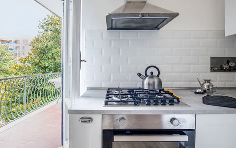 Casa Iago: Küche, Küchengerät, Herd, Major Appliance, Gasherd, Countertop, Herd, Haushaltsgerät, Cooktop, Interior Design