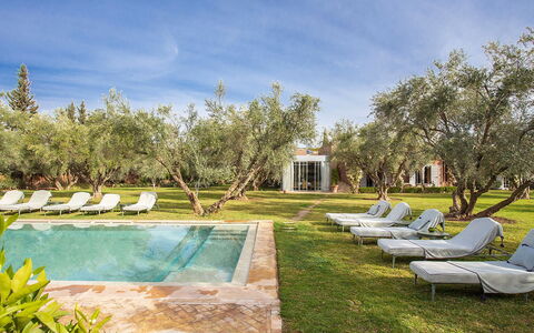 Villa Mauri: Schwimmbad, Resort, Garten, Estate, Thermae, Landscaping, Gartenmöbel, Park, Hinterhof, Hazienda