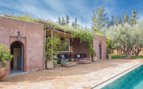 Villa Mauri: Die Architektur, Hazienda, Estate, Landscaping, Garten, Hof, Schatten, Design, Hinterhof, Villa