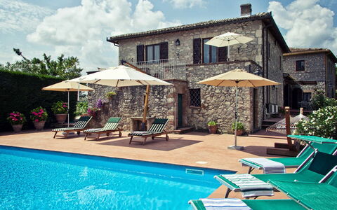 Villa Selvamica: Schwimmbad, Resort, Estate, Villa, Hotel, Hazienda, Eco Hotel, Villa, Landscaping, Sonnenliege