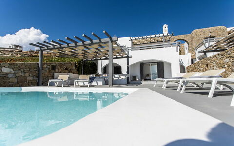 Villa Apollonia: Schwimmbad, Design, Villa, Resort, Hotel