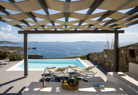 Villa Apollonia: Schwimmbad, Küsten Und Ozeanische Forms, Resort, Meer, Küste, Schatten, Eco Hotel, Ozean, Villa, Gartenmöbel
