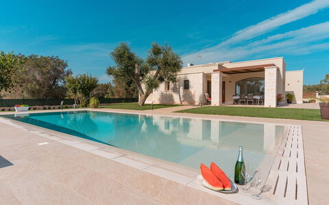 Villa Il Gelsomino: Schwimmbad, Die Architektur, Estate, Landscaping, Garten, Hazienda, Resort, Villa, Villa, Schatten