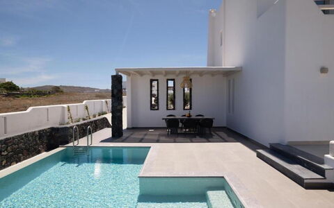 Golden Sunset Villa: Verbundwerkstoff, Schwimmbad, Design, Balkon, Villa, Daylighting, Penthouse
