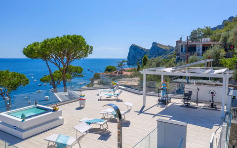 Villa del Cantone: Resort, Urban Design, Meer, Freizeit, Küste, Schwimmbad, Balkon, Schatten, Strandresort, Hotel