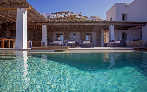 Villa Chimera: Blau, Schwimmbad, Resort, Villa, Fliese, Penthouse
