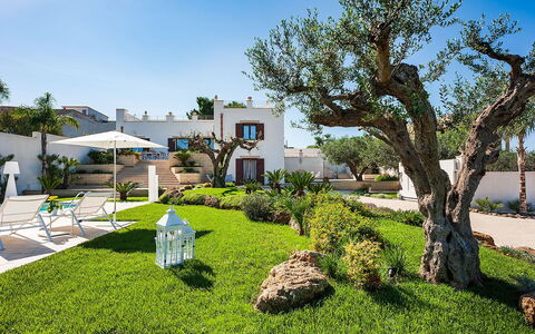 Villa la Pigna: Garten, Strauch, Landscaping, Estate, Hazienda, Schatten, Garten, Rasen, Resort
