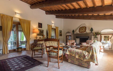 Villa Molinazzo 14: Möbel, Zuhause, Haus, Beleuchtung, Stuhl, Tabelle, Flooring, Wohnzimmer, Zimmerpflanze, Blumentopf