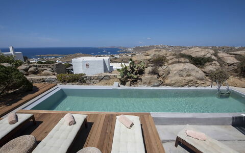 Boho House: Zutageliegen, Schwimmbad, Penthouse