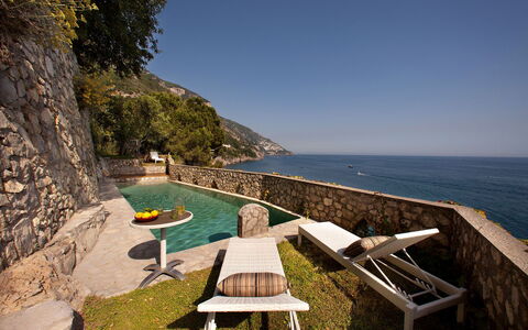Casa Angels: Blau, Gartenmöbel, Schwimmbad, Küste, Meer, Resort, Sonnenliege, Ufer, Tropen, Ferienort