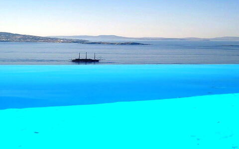 Rose Studio 3: Blau, Meer, Ozean, Schwimmbad, Freizeit, Tropen, Resort, Hotel, Bucht, Strand