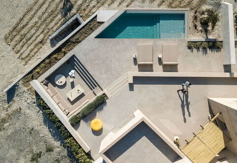 Thera King: Verbundwerkstoff, Beton, Design, Sonnenliege, Gartenmöbel, Schwimmbad