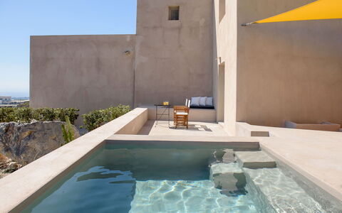Thera Prince: Wand, Die Architektur, Verbundwerkstoff, Beton, Design, Villa, Schwimmbad, Resort, Gips, Hotel
