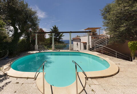 Villa Avion: Blau, Schwimmbad, Verbundwerkstoff, Resort, Schatten, Gartenmöbel, Eco Hotel, Villa, Ferienort, Hazienda
