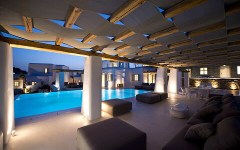 Villa Opallia: Blau, Schwimmbad, Resort, Hotel, Villa, Thermae, Stuhl, Eco Hotel, Design, Hof