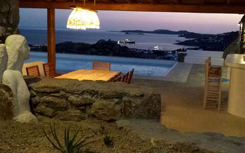 Villa Pirgi: Resort, Schwimmbad, Nacht, Estate, Villa, Eco Hotel, Stuhl, Abend, Dämmerung, Landschaft Beleuchtung