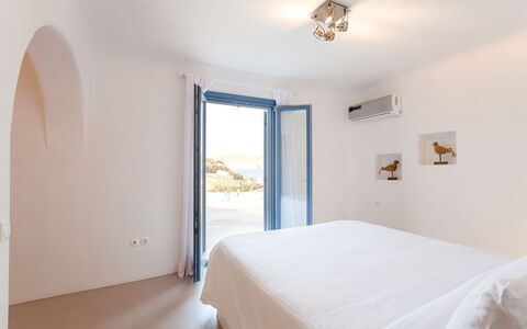 Villa Smaràgdi: Blau, Schatten, Balkon, Daylighting, Villa, Hotel, Schlafzimmer