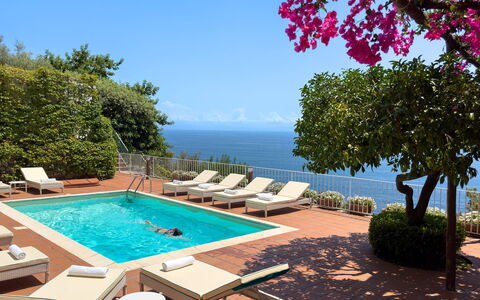 Villa Sole di Amalfi: Resort, Schwimmbad, Eco Hotel, Meer, Hotel, Villa, Küste, Ozean, Estate, Ferienort