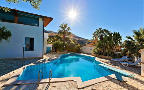 Villa Lo Capo: Blau, Schwimmbad, Resort, Eco Hotel, Estate, Hazienda, Villa, Thermae, Hotel