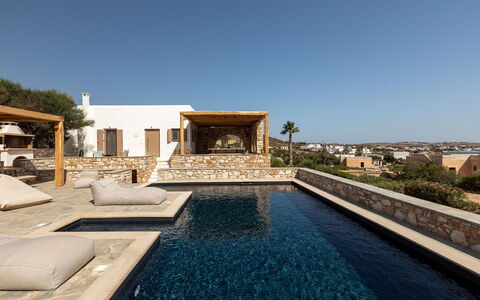 Villa Almatea: Villa, Resort, Flagstone, Schwimmbad