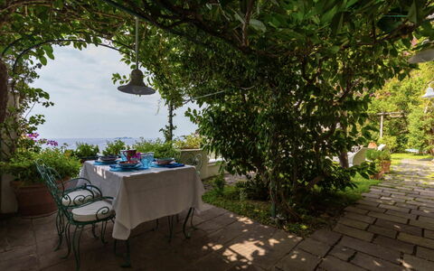 Villa Olivia: Möbel, Tabelle, Stuhl, Tisch Im Freien, Gartenmöbel, Schatten, Blumentopf, Garten, Küche & Esszimmer Tisch