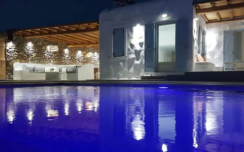 Villa Elmas: Blau, Schwimmbad, Resort, Hotel, Villa