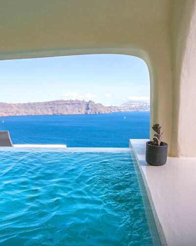Caldera Suite: Meer, Resort, Ozean, Küste, Hotel, Schwimmbad, Ferienort, Villa, Strandresort, Bucht