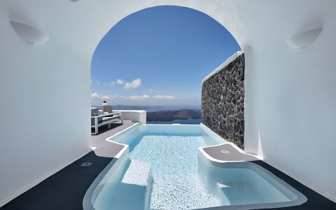 Maison Sivota: Blau, Design, Hotel, Schwimmbad