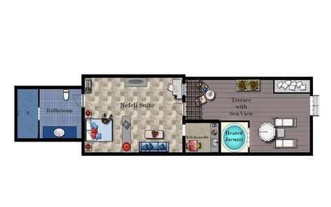 Neli Suite: Flooring, Fussboden, Interior Design, Zimmer, Möbel, Wohnung, Decke, Design, Stuhl
