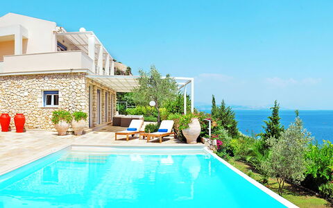 Red Villa: Blau, Resort, Schwimmbad, Estate, Eco Hotel, Villa, Hotel, Villa, Ferienort, Balkon