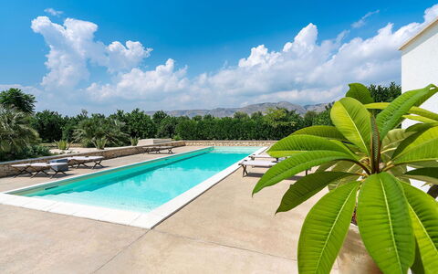 Villa Orangella: Schwimmbad, Resort, Garten, Landscaping, Schatten, Eco Hotel, Tropen, Fliese, Flagstone