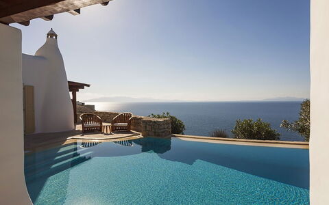 Villa Persephone: Blau, Wasser, Meer, Küsten Und Ozeanische Forms, Schwimmbad, Küste, Ozean, Resort, Villa, Tropen