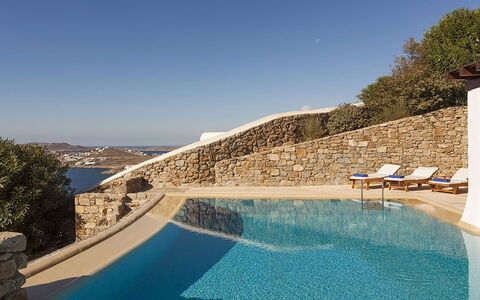 Villa Persephone: Blau, Schwimmbad, Resort, Villa, Ferienort