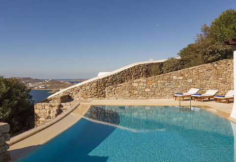 Villa Persephone: Blau, Schwimmbad, Resort, Villa, Ferienort
