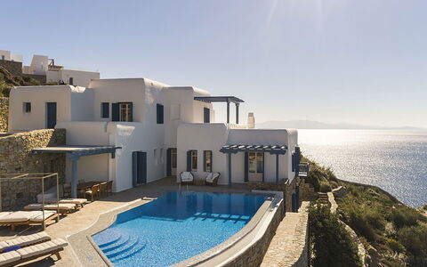 Villa Anassa: Blau, Küste, Küsten Und Ozeanische Forms, Meer, Ozean, Ufer, Bucht, Strand, Landspitze