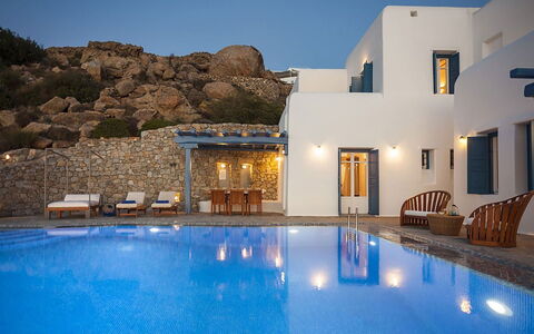 Villa Anassa: Blau, Schwimmbad, Resort, Küste, Ferienort, Hotel, Eco Hotel, Bucht, Villa