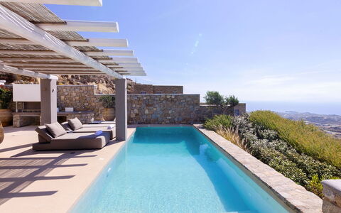 Villa Blue Moon: Blau, Schwimmbad, Resort, Gartenmöbel, Eco Hotel, Villa, Hotel, Tropen, Penthouse, Ferienort