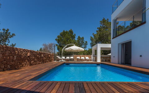 Baloo: Schwimmbad, Verbundwerkstoff, Resort, Estate, Schatten, Hartholz, Eco Hotel, Villa, Design, Holzbeize