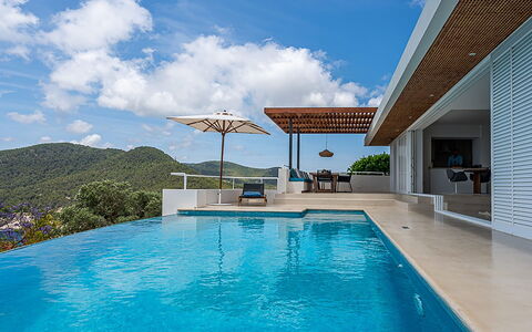 Villa Tagada: Schwimmbad, Resort, Eco Hotel, Villa, Schatten, Gartenmöbel, Hotel, Tropen, Penthouse, Ferienort
