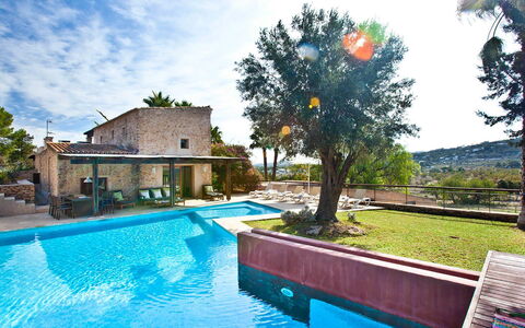 Villa Matarel: Blau, Schwimmbad, Verbundwerkstoff, Resort, Eco Hotel, Hazienda, Estate, Villa, Thermae, Hotel