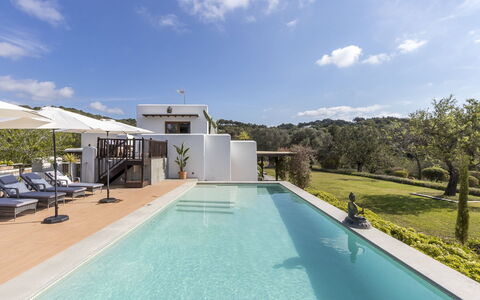 Villa Papiro: Schwimmbad, Resort, Estate, Eco Hotel, Villa, Ferienort, Gartenmöbel, Balkon, Sonnenliege, Hazienda