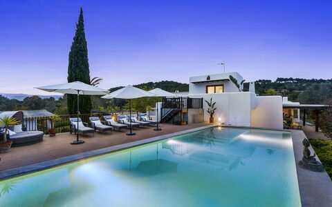 Villa Papiro: Blau, Schwimmbad, Wohngebiet, Resort, Eco Hotel, Estate, Ferienort, Villa, Hotel