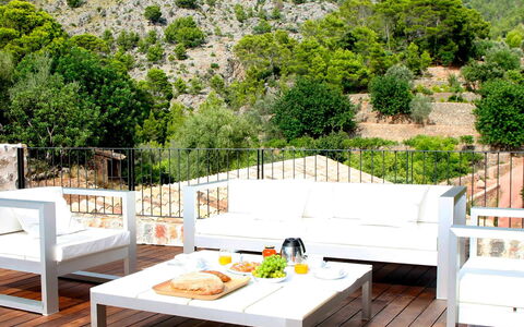 Villa Arch: Möbel, Gartenmöbel, Stuhl, Tabelle, Tisch Im Freien, Terrasse, Hartholz, Garten, Schatten