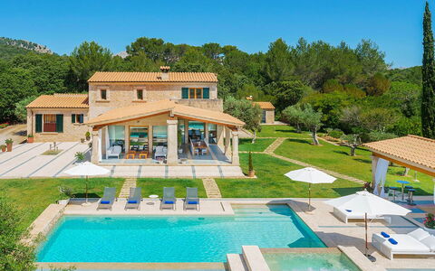 Villa Serafino: Schwimmbad, Erholung, Resort, Freizeit, Estate, Urlaub, Villa, Hazienda, Regenschirm, Villa